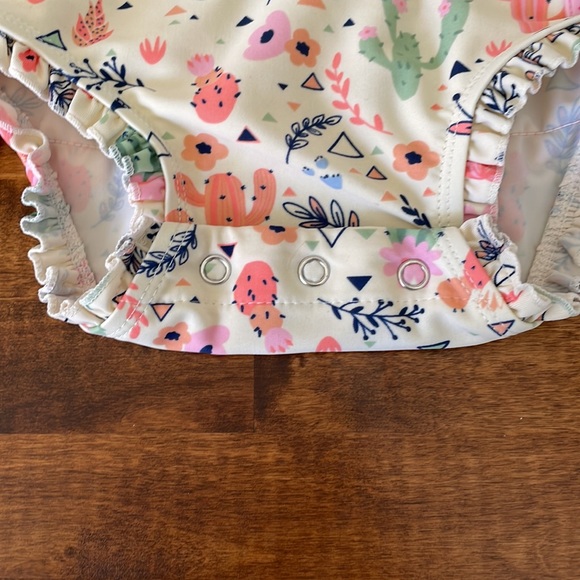 Ruffle butts UPF 50+ long sleeve swim suit - Picture 6 of 6